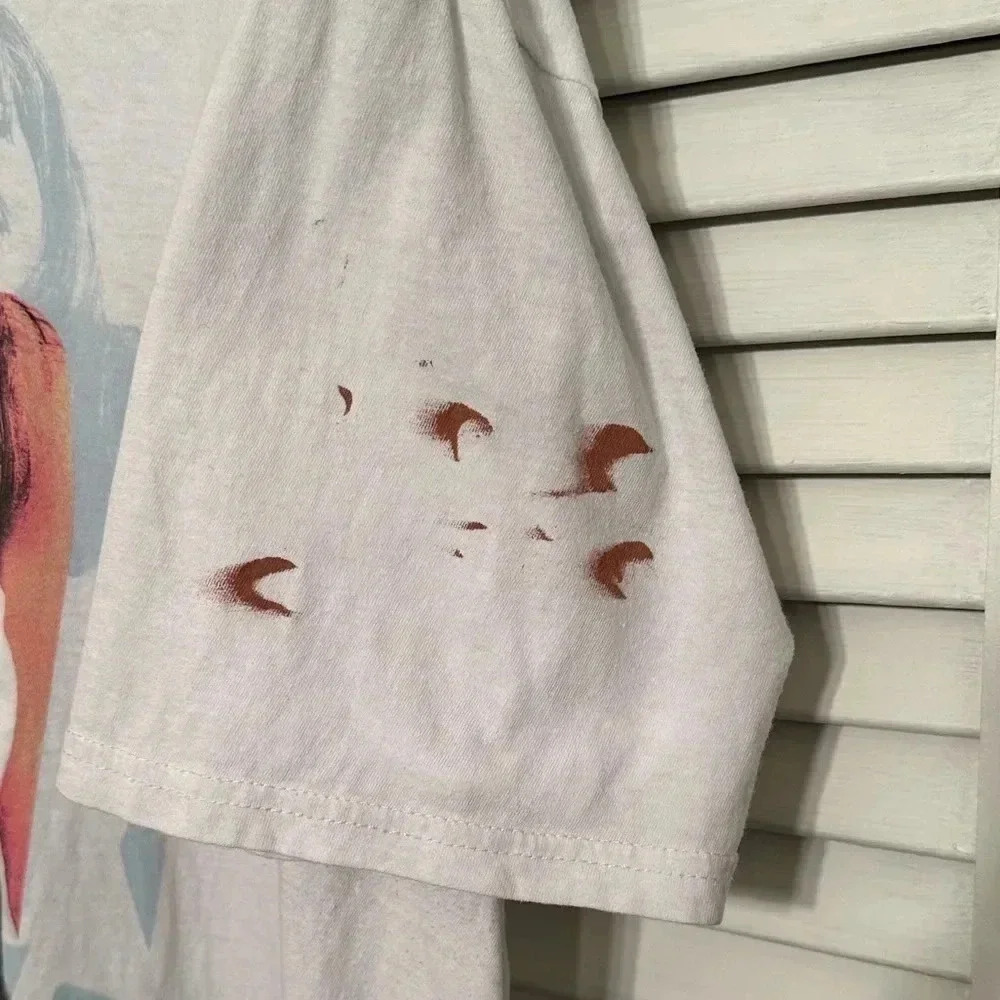 90’s vintage britney spears t-shirt size XL short sleeve white 100% cotton - Picture 3 of 5